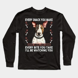 Bully Breed Love Fashionable Tee Showcasing Affection for Bull Terriers Long Sleeve T-Shirt